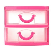 Moocorvic Durable Plastic Mini Desktop Drawer Sundries Case Small Objects